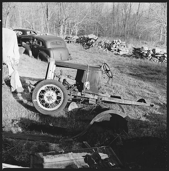 [12 Studies of Junked Automobiles, Commissioned by Fortune Magazine for "The Auto Junkyard", Published April 1962], Walker Evans (American, St. Louis, Missouri 1903–1975 New Haven, Connecticut), Film negative