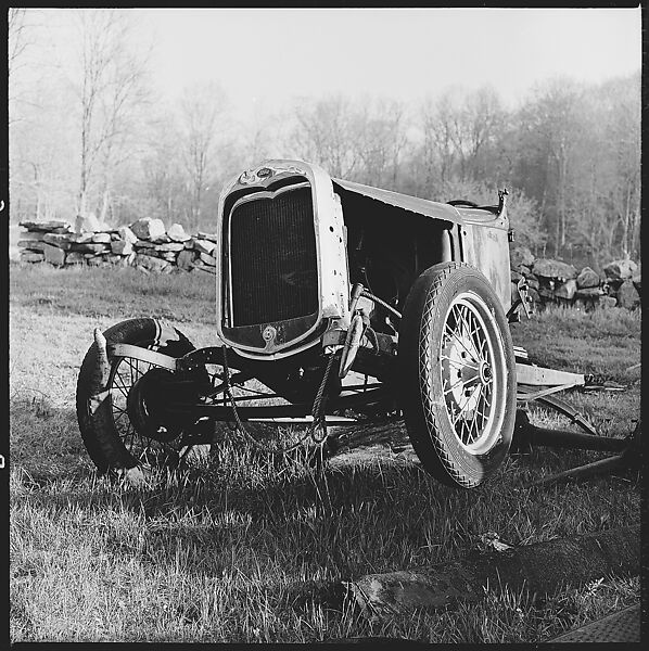 [12 Studies of Junked Automobiles, Commissioned by Fortune Magazine for "The Auto Junkyard", Published April 1962], Walker Evans (American, St. Louis, Missouri 1903–1975 New Haven, Connecticut), Film negative