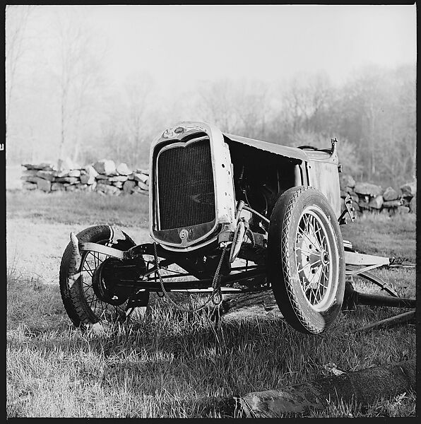 [12 Studies of Junked Automobiles, Commissioned by Fortune Magazine for "The Auto Junkyard", Published April 1962], Walker Evans (American, St. Louis, Missouri 1903–1975 New Haven, Connecticut), Film negative