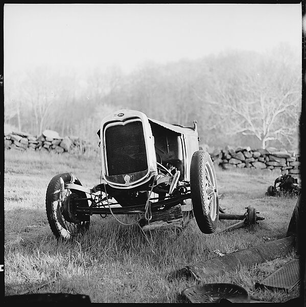 [12 Studies of Junked Automobiles, Commissioned by Fortune Magazine for "The Auto Junkyard", Published April 1962], Walker Evans (American, St. Louis, Missouri 1903–1975 New Haven, Connecticut), Film negative