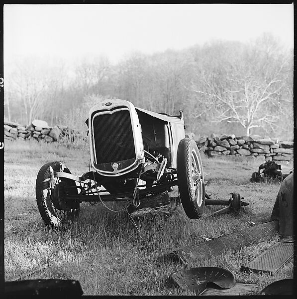 [12 Studies of Junked Automobiles, Commissioned by Fortune Magazine for "The Auto Junkyard", Published April 1962], Walker Evans (American, St. Louis, Missouri 1903–1975 New Haven, Connecticut), Film negative