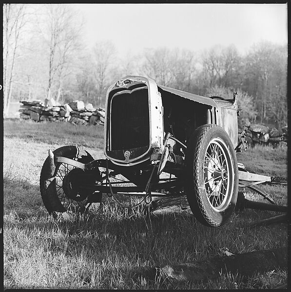 [12 Studies of Junked Automobiles, Commissioned by Fortune Magazine for "The Auto Junkyard", Published April 1962], Walker Evans (American, St. Louis, Missouri 1903–1975 New Haven, Connecticut), Film negative
