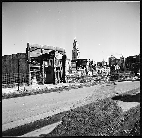 [219 Views of Boston Architecture, Commissioned by Fortune for "The Athenian Reach", Published June 1964], Walker Evans (American, St. Louis, Missouri 1903–1975 New Haven, Connecticut), Film negative 