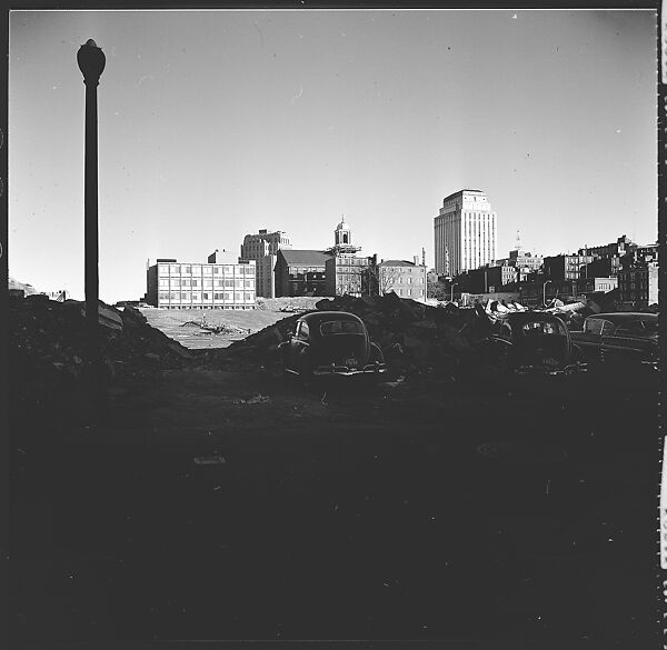 [219 Views of Boston Architecture, Commissioned by Fortune for "The Athenian Reach", Published June 1964], Walker Evans (American, St. Louis, Missouri 1903–1975 New Haven, Connecticut), Film negative