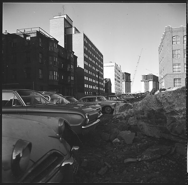 [219 Views of Boston Architecture, Commissioned by Fortune for "The Athenian Reach", Published June 1964], Walker Evans (American, St. Louis, Missouri 1903–1975 New Haven, Connecticut), Film negative