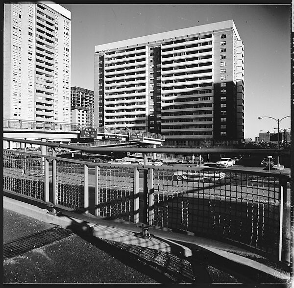[219 Views of Boston Architecture, Commissioned by Fortune for "The Athenian Reach", Published June 1964], Walker Evans (American, St. Louis, Missouri 1903–1975 New Haven, Connecticut), Film negative