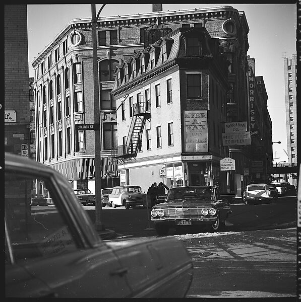 [219 Views of Boston Architecture, Commissioned by Fortune for "The Athenian Reach", Published June 1964], Walker Evans (American, St. Louis, Missouri 1903–1975 New Haven, Connecticut), Film negative