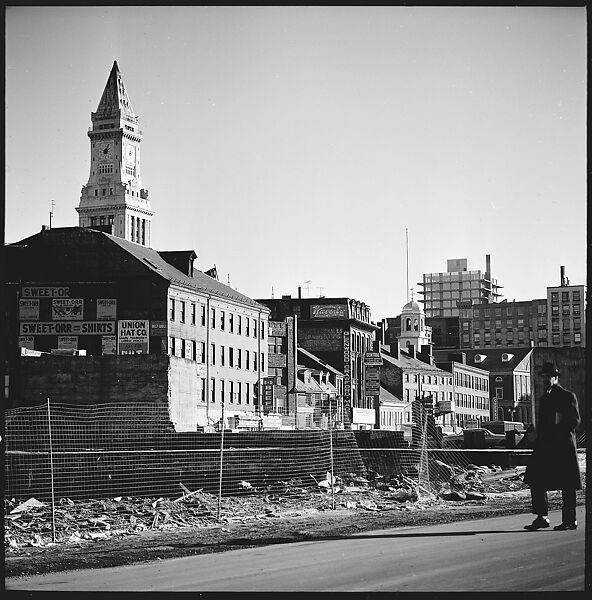 [219 Views of Boston Architecture, Commissioned by Fortune for "The Athenian Reach", Published June 1964], Walker Evans (American, St. Louis, Missouri 1903–1975 New Haven, Connecticut), Film negative