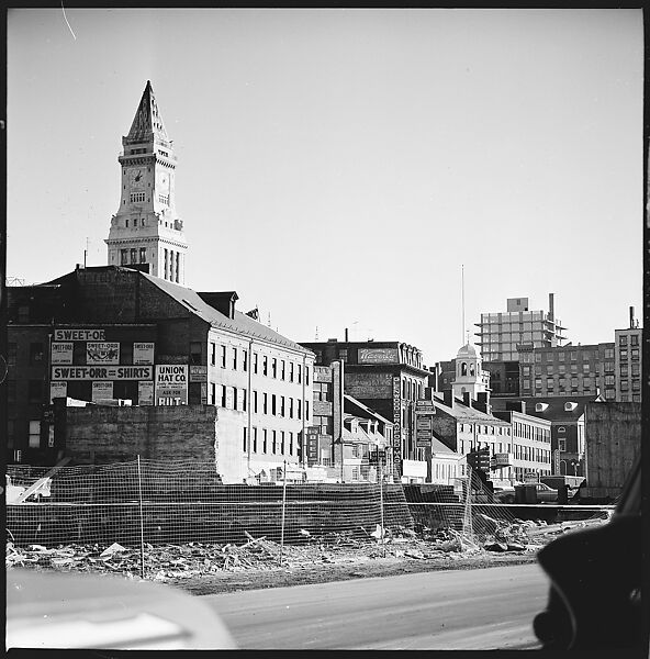 [219 Views of Boston Architecture, Commissioned by Fortune for "The Athenian Reach", Published June 1964], Walker Evans (American, St. Louis, Missouri 1903–1975 New Haven, Connecticut), Film negative