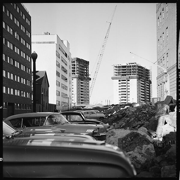 [219 Views of Boston Architecture, Commissioned by Fortune for "The Athenian Reach", Published June 1964], Walker Evans (American, St. Louis, Missouri 1903–1975 New Haven, Connecticut), Film negative