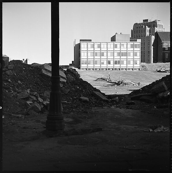 [219 Views of Boston Architecture, Commissioned by Fortune for "The Athenian Reach", Published June 1964], Walker Evans (American, St. Louis, Missouri 1903–1975 New Haven, Connecticut), Film negative