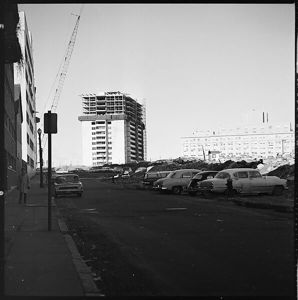 [219 Views of Boston Architecture, Commissioned by Fortune for "The Athenian Reach", Published June 1964], Walker Evans (American, St. Louis, Missouri 1903–1975 New Haven, Connecticut), Film negative