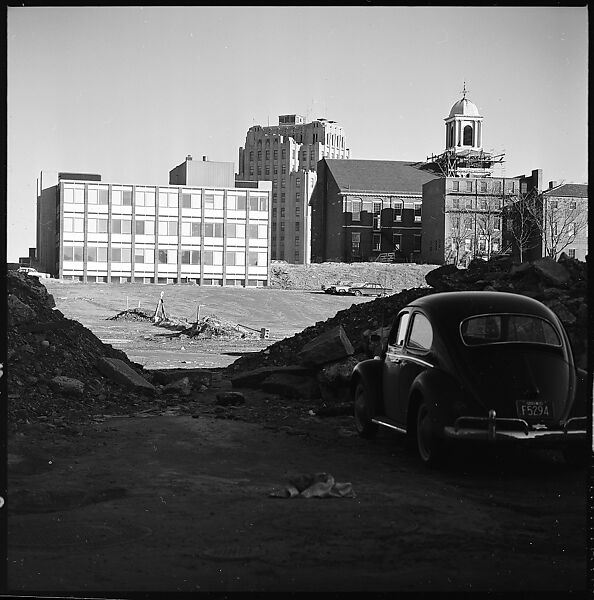 [219 Views of Boston Architecture, Commissioned by Fortune for "The Athenian Reach", Published June 1964], Walker Evans (American, St. Louis, Missouri 1903–1975 New Haven, Connecticut), Film negative