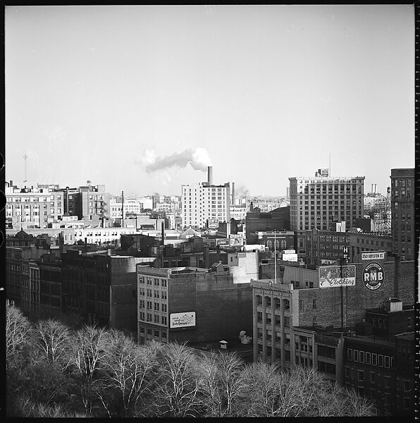 [219 Views of Boston Architecture, Commissioned by Fortune for "The Athenian Reach", Published June 1964], Walker Evans (American, St. Louis, Missouri 1903–1975 New Haven, Connecticut), Film negative