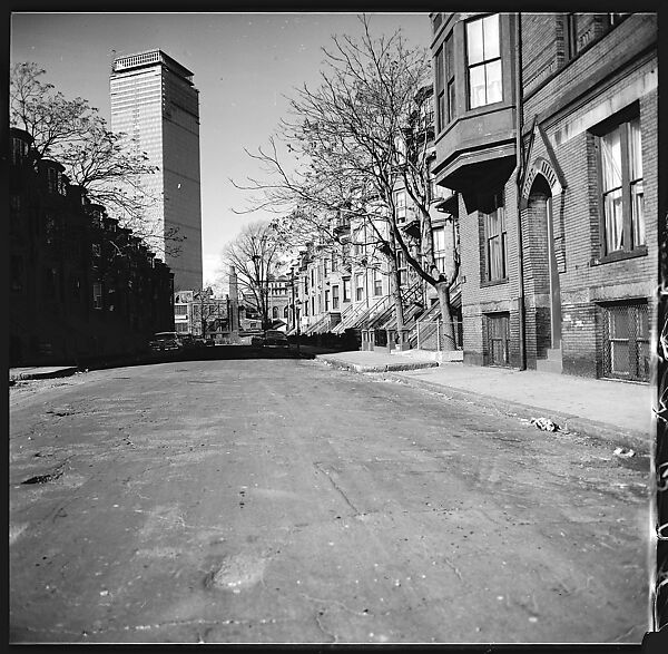 [219 Views of Boston Architecture, Commissioned by Fortune for "The Athenian Reach", Published June 1964], Walker Evans (American, St. Louis, Missouri 1903–1975 New Haven, Connecticut), Film negative