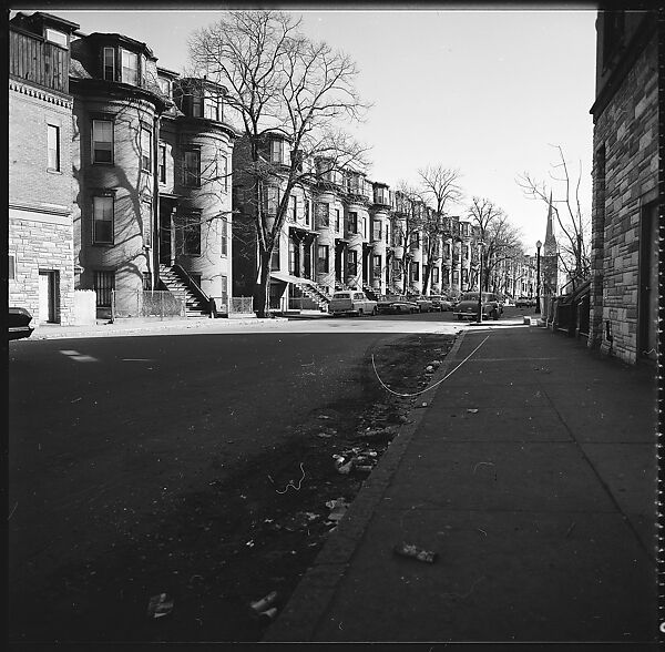 [219 Views of Boston Architecture, Commissioned by Fortune for "The Athenian Reach", Published June 1964], Walker Evans (American, St. Louis, Missouri 1903–1975 New Haven, Connecticut), Film negative