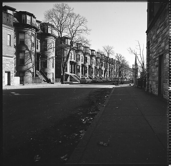 [219 Views of Boston Architecture, Commissioned by Fortune for "The Athenian Reach", Published June 1964], Walker Evans (American, St. Louis, Missouri 1903–1975 New Haven, Connecticut), Film negative