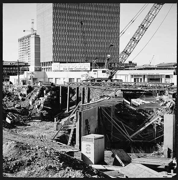 [219 Views of Boston Architecture, Commissioned by Fortune for "The Athenian Reach", Published June 1964], Walker Evans (American, St. Louis, Missouri 1903–1975 New Haven, Connecticut), Film negative
