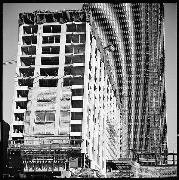 [219 Views of Boston Architecture, Commissioned by Fortune for "The Athenian Reach", Published June 1964], Walker Evans (American, St. Louis, Missouri 1903–1975 New Haven, Connecticut), Film negative