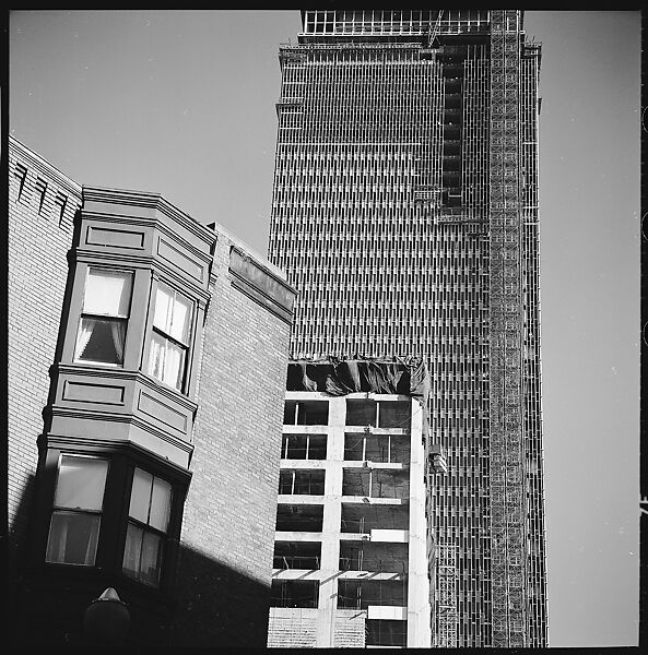 [219 Views of Boston Architecture, Commissioned by Fortune for "The Athenian Reach", Published June 1964], Walker Evans (American, St. Louis, Missouri 1903–1975 New Haven, Connecticut), Film negative