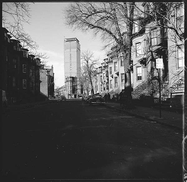 [219 Views of Boston Architecture, Commissioned by Fortune for "The Athenian Reach", Published June 1964], Walker Evans (American, St. Louis, Missouri 1903–1975 New Haven, Connecticut), Film negative