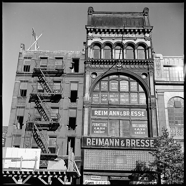 [35 Views of Third Avenue Shopfronts, Apartment Buildings, and Street Scenes, Made for an Unpublished Fortune Portfolio, Including 2 Error Frames and 3 Rural Scenes], Walker Evans (American, St. Louis, Missouri 1903–1975 New Haven, Connecticut), Film negative