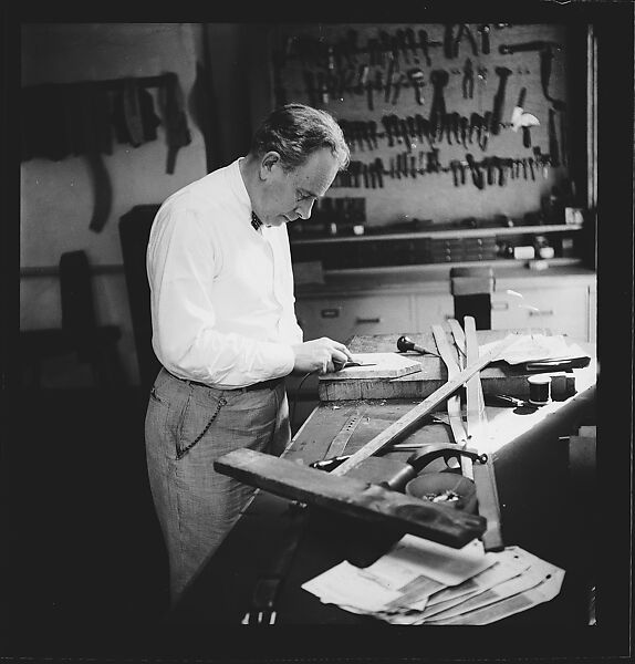 [105 Views and Studies of Leather Craftsmen, Their Home in Birdsboro, Pennsylvania and New York City Residence, Commissioned by Fortune Magazine for "The Small Shop," Published November 1945], Walker Evans (American, St. Louis, Missouri 1903–1975 New Haven, Connecticut), Film negative