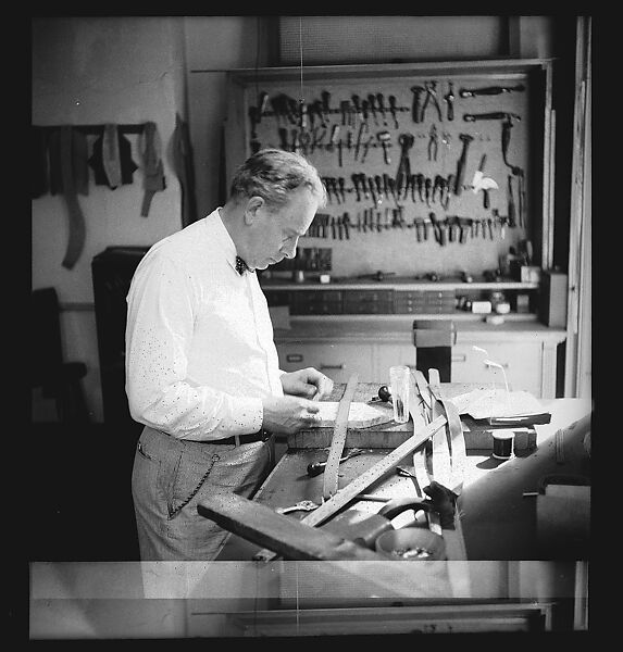[105 Views and Studies of Leather Craftsmen, Their Home in Birdsboro, Pennsylvania and New York City Residence, Commissioned by Fortune Magazine for "The Small Shop," Published November 1945], Walker Evans (American, St. Louis, Missouri 1903–1975 New Haven, Connecticut), Film negative