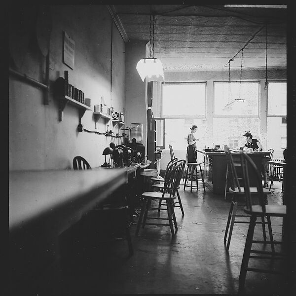 [105 Views and Studies of Leather Craftsmen, Their Home in Birdsboro, Pennsylvania and New York City Residence, Commissioned by Fortune Magazine for "The Small Shop," Published November 1945], Walker Evans (American, St. Louis, Missouri 1903–1975 New Haven, Connecticut), Film negative