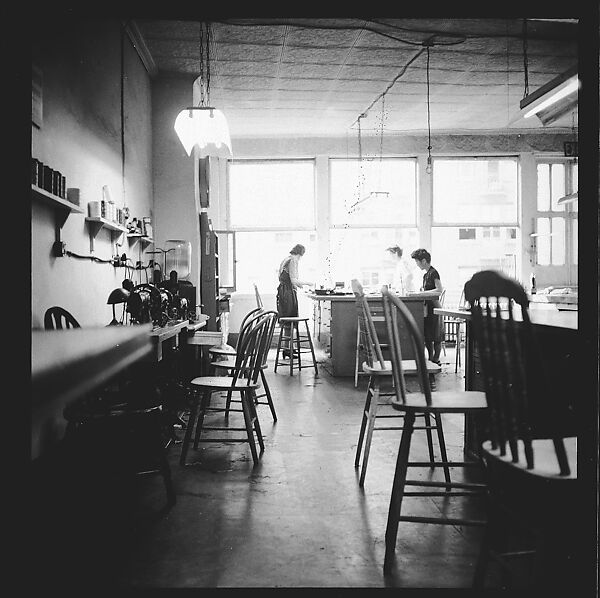 [105 Views and Studies of Leather Craftsmen, Their Home in Birdsboro, Pennsylvania and New York City Residence, Commissioned by Fortune Magazine for "The Small Shop," Published November 1945], Walker Evans (American, St. Louis, Missouri 1903–1975 New Haven, Connecticut), Film negative