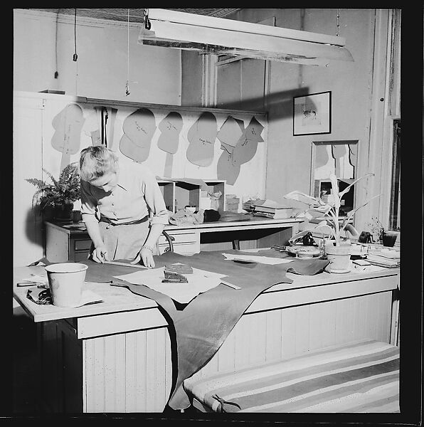 [105 Views and Studies of Leather Craftsmen, Their Home in Birdsboro, Pennsylvania and New York City Residence, Commissioned by Fortune Magazine for "The Small Shop," Published November 1945], Walker Evans (American, St. Louis, Missouri 1903–1975 New Haven, Connecticut), Film negative