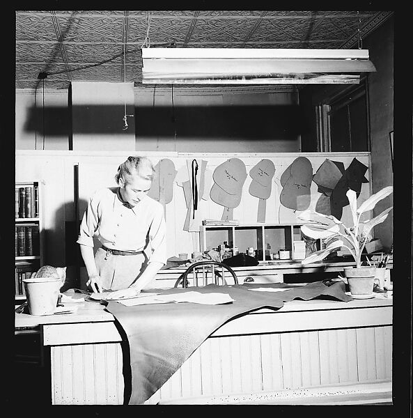 [105 Views and Studies of Leather Craftsmen, Their Home in Birdsboro, Pennsylvania and New York City Residence, Commissioned by Fortune Magazine for "The Small Shop," Published November 1945], Walker Evans (American, St. Louis, Missouri 1903–1975 New Haven, Connecticut), Film negative