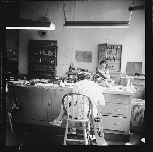 [105 Views and Studies of Leather Craftsmen, Their Home in Birdsboro, Pennsylvania and New York City Residence, Commissioned by Fortune Magazine for "The Small Shop," Published November 1945], Walker Evans (American, St. Louis, Missouri 1903–1975 New Haven, Connecticut), Film negative
