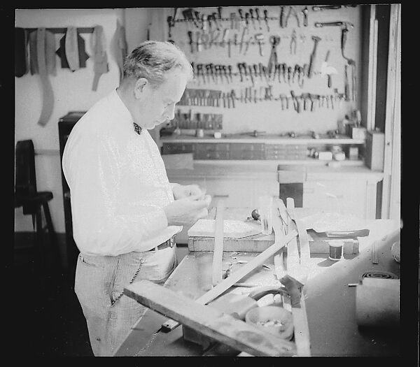 [105 Views and Studies of Leather Craftsmen, Their Home in Birdsboro, Pennsylvania and New York City Residence, Commissioned by Fortune Magazine for "The Small Shop," Published November 1945], Walker Evans (American, St. Louis, Missouri 1903–1975 New Haven, Connecticut), Film negative