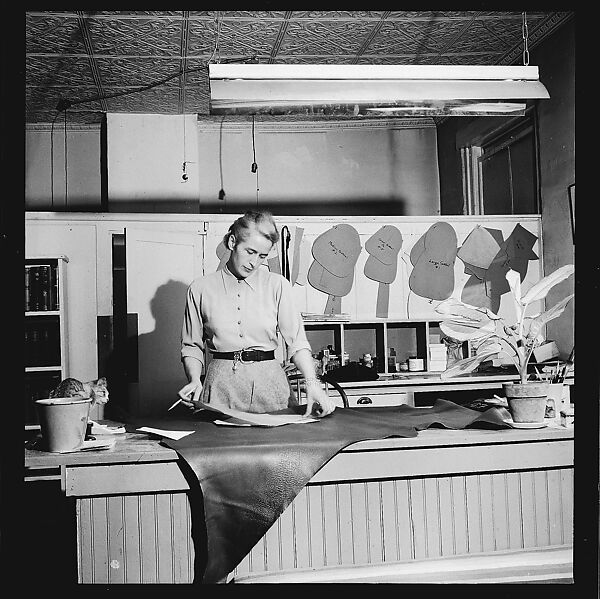 [105 Views and Studies of Leather Craftsmen, Their Home in Birdsboro, Pennsylvania and New York City Residence, Commissioned by Fortune Magazine for "The Small Shop," Published November 1945], Walker Evans (American, St. Louis, Missouri 1903–1975 New Haven, Connecticut), Film negative
