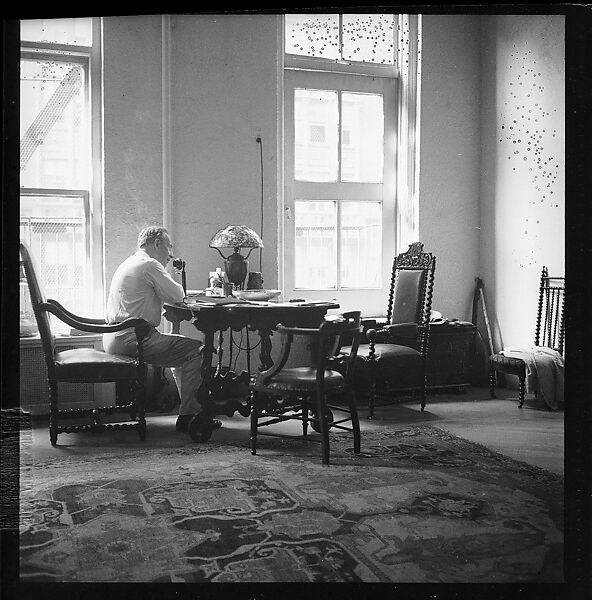 [105 Views and Studies of Leather Craftsmen, Their Home in Birdsboro, Pennsylvania and New York City Residence, Commissioned by Fortune Magazine for "The Small Shop," Published November 1945], Walker Evans (American, St. Louis, Missouri 1903–1975 New Haven, Connecticut), Film negative