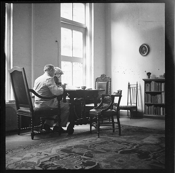 [105 Views and Studies of Leather Craftsmen, Their Home in Birdsboro, Pennsylvania and New York City Residence, Commissioned by Fortune Magazine for "The Small Shop," Published November 1945], Walker Evans (American, St. Louis, Missouri 1903–1975 New Haven, Connecticut), Film negative