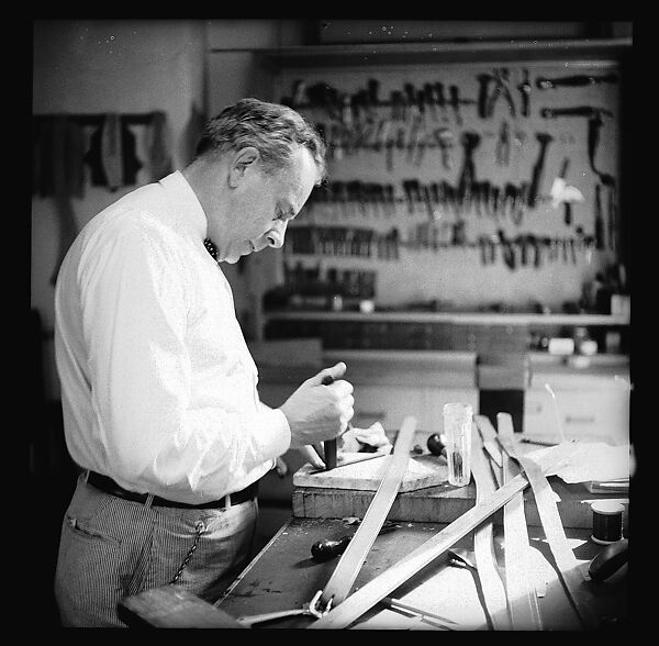 [105 Views and Studies of Leather Craftsmen, Their Home in Birdsboro, Pennsylvania and New York City Residence, Commissioned by Fortune Magazine for "The Small Shop," Published November 1945], Walker Evans (American, St. Louis, Missouri 1903–1975 New Haven, Connecticut), Film negative