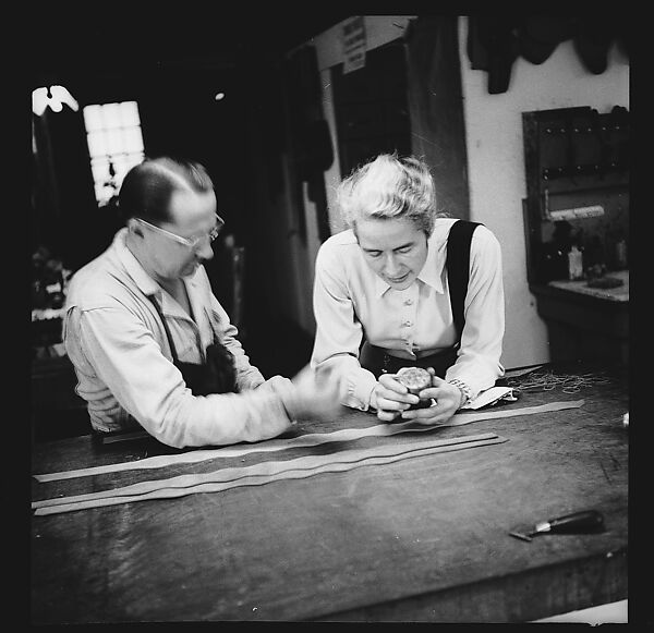 [105 Views and Studies of Leather Craftsmen, Their Home in Birdsboro, Pennsylvania and New York City Residence, Commissioned by Fortune Magazine for "The Small Shop," Published November 1945], Walker Evans (American, St. Louis, Missouri 1903–1975 New Haven, Connecticut), Film negative