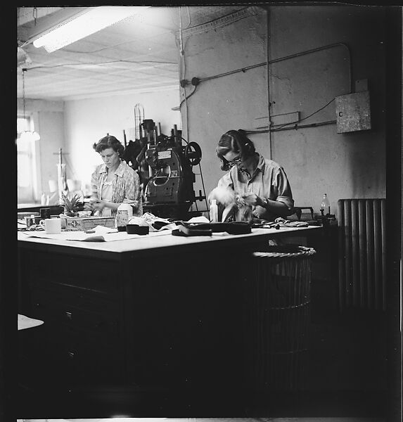 [105 Views and Studies of Leather Craftsmen, Their Home in Birdsboro, Pennsylvania and New York City Residence, Commissioned by Fortune Magazine for "The Small Shop," Published November 1945], Walker Evans (American, St. Louis, Missouri 1903–1975 New Haven, Connecticut), Film negative