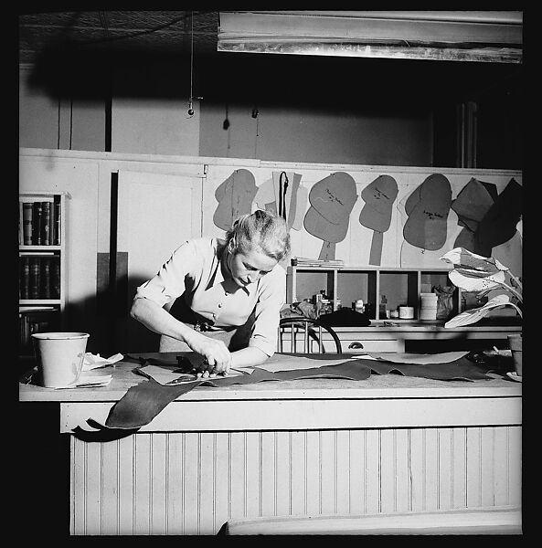 [105 Views and Studies of Leather Craftsmen, Their Home in Birdsboro, Pennsylvania and New York City Residence, Commissioned by Fortune Magazine for "The Small Shop," Published November 1945], Walker Evans (American, St. Louis, Missouri 1903–1975 New Haven, Connecticut), Film negative