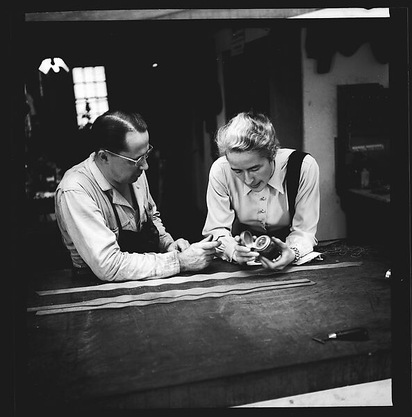 [105 Views and Studies of Leather Craftsmen, Their Home in Birdsboro, Pennsylvania and New York City Residence, Commissioned by Fortune Magazine for "The Small Shop," Published November 1945], Walker Evans (American, St. Louis, Missouri 1903–1975 New Haven, Connecticut), Film negative