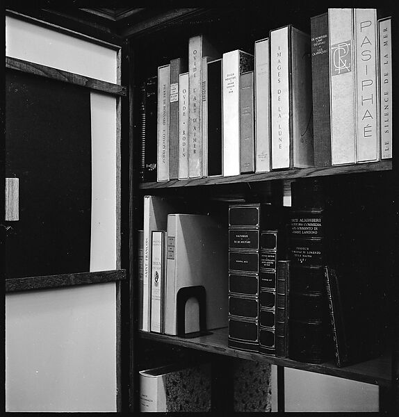 [68 Views of New York Public Library on Fifth Avenue, Bryant Park, and Studies of Reading Room, Stacks, Rare Book Room, and Readers, Possibly Commissioned for Unpublished Vogue Article, 1949, Including Four Portraits of Jane Smith Evans], Walker Evans (American, St. Louis, Missouri 1903–1975 New Haven, Connecticut), Film negative