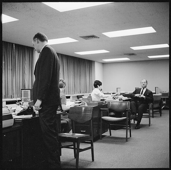 [489 Views and Studies of Brown Brothers Harriman & Company Bankers, Their Offices, and Employees at Work, and Related Views of Partners' Residences, Commissioned by Doubleday & Company for "Partners in Banking", Published 1968], Walker Evans (American, St. Louis, Missouri 1903–1975 New Haven, Connecticut), Film negative