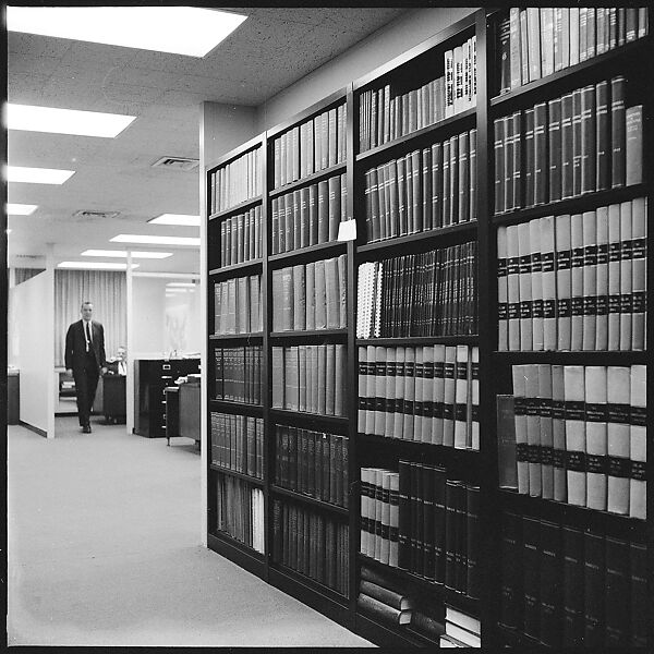 [489 Views and Studies of Brown Brothers Harriman & Company Bankers, Their Offices, and Employees at Work, and Related Views of Partners' Residences, Commissioned by Doubleday & Company for "Partners in Banking", Published 1968], Walker Evans (American, St. Louis, Missouri 1903–1975 New Haven, Connecticut), Film negative