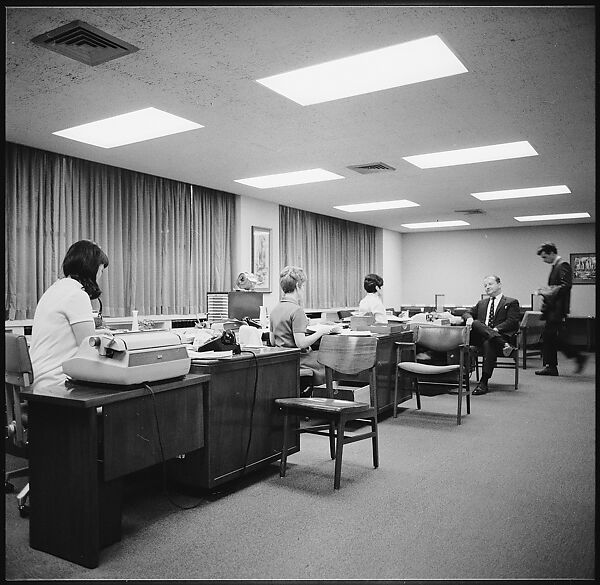 [489 Views and Studies of Brown Brothers Harriman & Company Bankers, Their Offices, and Employees at Work, and Related Views of Partners' Residences, Commissioned by Doubleday & Company for "Partners in Banking", Published 1968], Walker Evans (American, St. Louis, Missouri 1903–1975 New Haven, Connecticut), Film negative