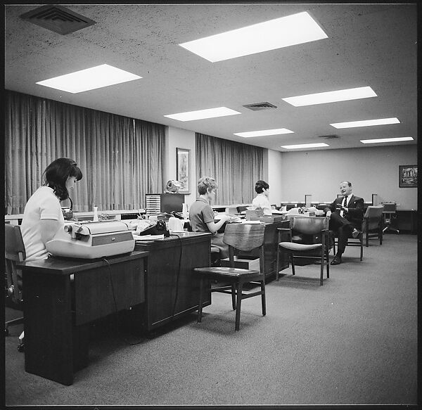 [489 Views and Studies of Brown Brothers Harriman & Company Bankers, Their Offices, and Employees at Work, and Related Views of Partners' Residences, Commissioned by Doubleday & Company for "Partners in Banking", Published 1968], Walker Evans (American, St. Louis, Missouri 1903–1975 New Haven, Connecticut), Film negative