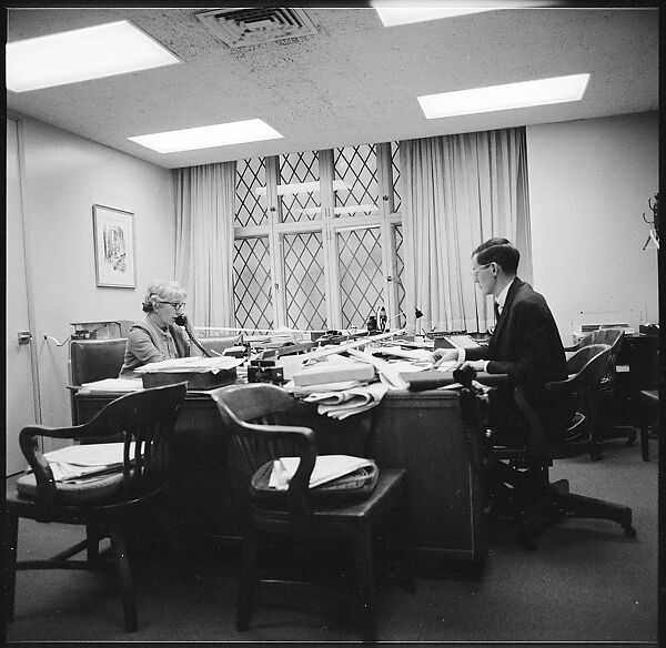 [489 Views and Studies of Brown Brothers Harriman & Company Bankers, Their Offices, and Employees at Work, and Related Views of Partners' Residences, Commissioned by Doubleday & Company for "Partners in Banking", Published 1968], Walker Evans (American, St. Louis, Missouri 1903–1975 New Haven, Connecticut), Film negative