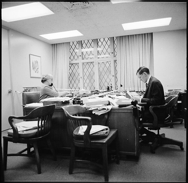 [489 Views and Studies of Brown Brothers Harriman & Company Bankers, Their Offices, and Employees at Work, and Related Views of Partners' Residences, Commissioned by Doubleday & Company for "Partners in Banking", Published 1968], Walker Evans (American, St. Louis, Missouri 1903–1975 New Haven, Connecticut), Film negative