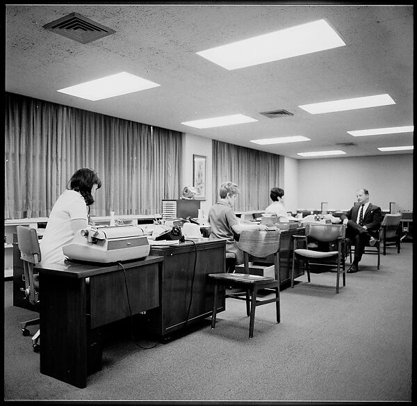 [489 Views and Studies of Brown Brothers Harriman & Company Bankers, Their Offices, and Employees at Work, and Related Views of Partners' Residences, Commissioned by Doubleday & Company for "Partners in Banking", Published 1968], Walker Evans (American, St. Louis, Missouri 1903–1975 New Haven, Connecticut), Film negative